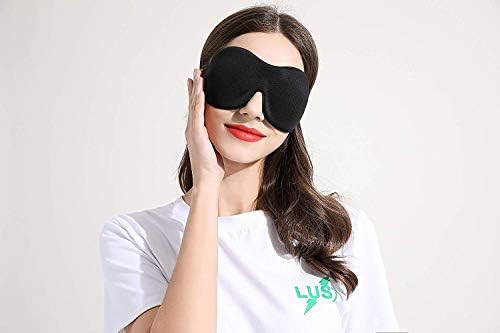 Sleep Mask Invisible Alar Deep Orbit 3D Eye Mask Ultra Lightweight & Comfortable Sleeping Mask for Travel, Nap Shift Works 3 Pack - Image 5