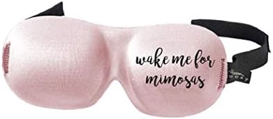 Bucky Ultralight Collection, Contoured Travel and Sleep Eye Mask, Mimosas, One Size by Bucky