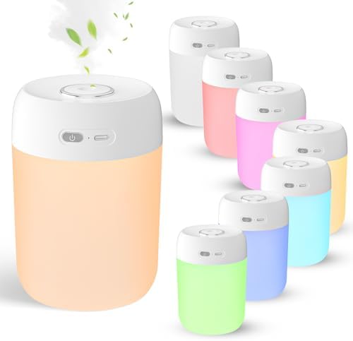 Plant Humidifier Indoor, 650ml Humidifier for Plants, White by 1