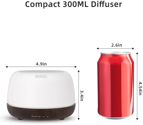 300ml Essential Oil Diffuser with Remote and Timer - Image 5