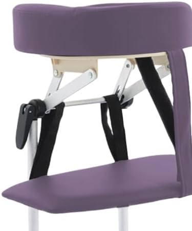 Mattress Top Massage Kit Adjustable Headrest Massage SPA Portable Sturdy Face Down Pillow with Armrest, Purple - Image 5
