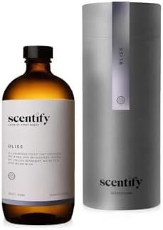 Scentify Bliss Aroma Oil Refill Scent for Oil Diffusers - Eucalyptus, Bergamot, Tea & Powdery Scents - Luxurious Relaxing Aromatherapy Diffuser Fragrance 470ml, 16 oz by Scentify