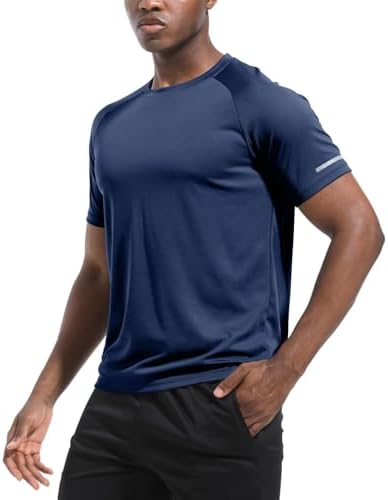 Boyzn 1, 3, 5 or 7 Pack Men's Workout Running Shirts, Dry Fit Moisture Wicking T-Shirt, Gym Athletic Short Sleeve Tee Shirts - Image 2