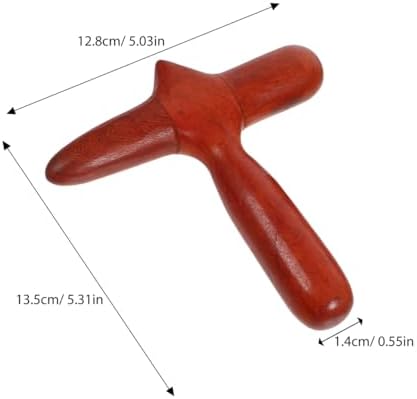 Massage Tool Set 4-piece Self Massage Stick and Gua Sha Scraping Tool for Easy Grip Portable Therapy 5.31 X 5.03 X 0.55 in - Image 3