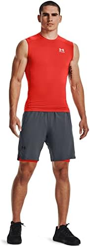 Under Armour Men's HeatGear Compression Sleeveless T-Shirt - Image 3