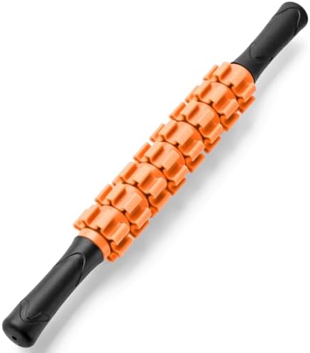 ZanLLW Muscle Roller Stick, Muscle Roller, Liposuction Massage Roller for Lymphatic Drainage, Massager Stick for Relief Muscle Soreness, Trigger Points, Help Exercise Runner Legs, Back Recovery by ZanLLWMassageProducts