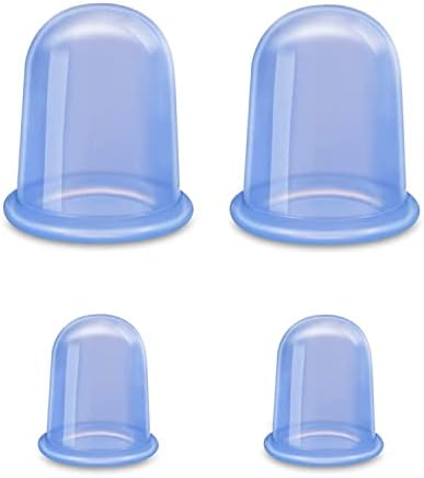 Silicone Cupping Therapy Sets, Anti Cellulite Cup Massager - Vacuum Suction Cup for Cellulite Treatment - Amazing Cellulite Remover by SHKIBY