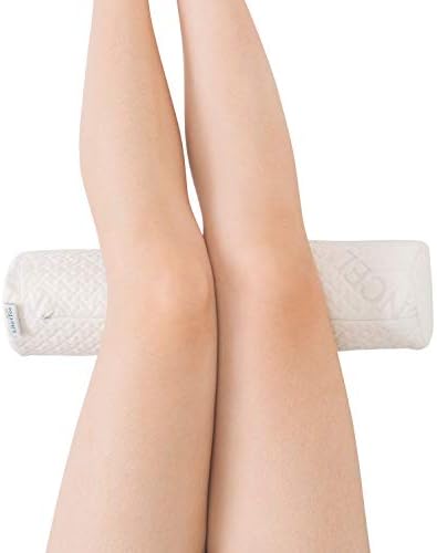 Comfort Memory Foam Neck Roll and Cervical Bolster Round Pillow with Removable Washable Soft Cover for Spine and Neck Back Lumbar Leg Vertebra Support (18x6 inch Pillow) - Image 6