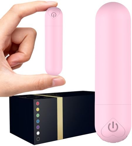 Mini Handheld Electric Back Massager Waterproof Quite Massager, Portable Massager for Back Neck Shoulder Body,Pink by Smmgqeee