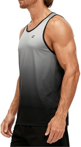 EZRUN Men's Quick Dry Workout Tank Top UPF 50+ Sweat-Wicking Gym Shirt - Image 3