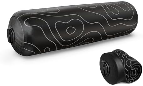 Inflatable Travel Foam Roller for Muscle Recovery and Back Support by MobilityNomad