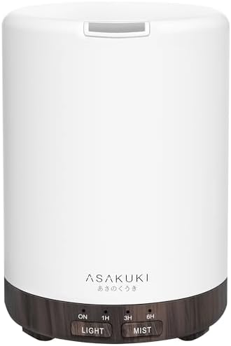 ASAKUKI Essential Oil Diffuser for Home 300 ml Humidifier by ASAKUKI
