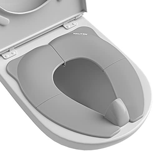 Maliton Foldable Travel Potty Training Seat for Toddlers with Splash Guard by Maliton
