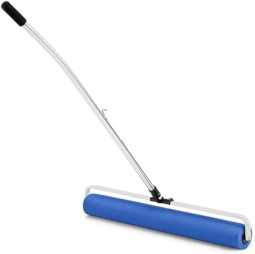 Gill Athletics Master Sponge Roller – 36 Inch Foam Roller, Tennis Court Equipment – Multi-Floor Squeegee, Tennis Court Squeegee – Multi-Sport Floors Maintenance, Keep Floors Clean & Dry – 36" Wide by GillAthletics