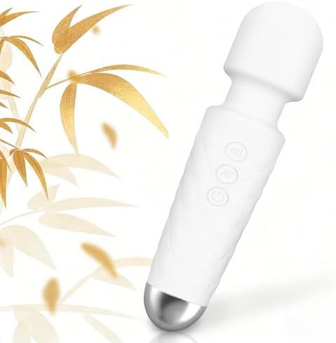 GWWJGSN Multi-Frequency Portable Massager（White） by GWWJGSN