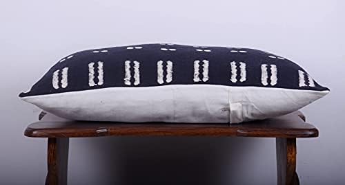 Trade Star Rustic Cushion Cover 100% Cotton Throw Pillow Case Mudcloth Cushion Cover Lumbar Pillow Cover Boho Accent Indian Farmhouse Bedding Decor Spring Cushion Case 14x22 Inches - Image 5