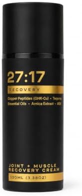 27:17 Recovery Cream - Joint + Muscle Recovery Cream, Copper Peptide GHK-Cu by 27%3A17