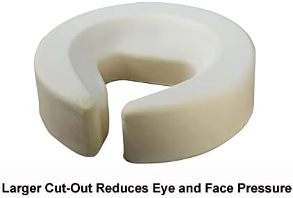 Therapist’s Choice Universal Headrest Face Cushion Face Pillow for Massage Table and Massage Chair (Burgundy) - Image 3