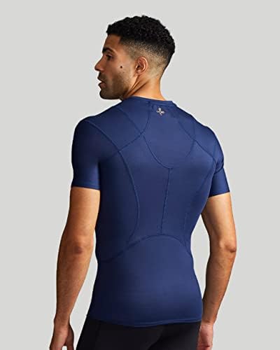 Tommie Copper Shoulder Support Shirt for Men, Posture Corrector Compression Shirt with UPF 50 Sun Protection - Image 2