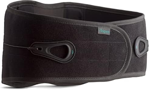 ASPEN Lumbar Support Back Brace, Patented Pulley System for Targeted Compression, Braces for Lower Back Pain Relief, for Men & Women, X-Small 21"-27" - Image 3