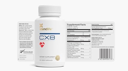 Xtendlife CX8 Heart Health Supplement, 30 Day Supply - Image 4