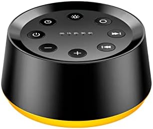 Brown Noise Sound Machine with 30 Soothing Sounds 12 Colors Night Light White Noise Machine for Adults Baby Kids Sleep Machines Memory Function 36 Volume Levels 5 Timers for Home Office Travel by BrownNoiseWhiteNoiseMachine