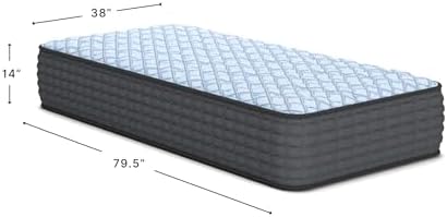 Signature Design by Ashley 14-Inch Twin XL Hybrid Mattress, Medium Firm - Image 2