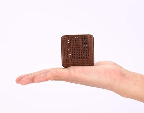 Weljoy Wood Grain Portable Diffuser for Essential Oils – Car or Travel, Mini Size, Quiet, Waterless, Re-Chargeable Battery or USB (Dark Brown) - Image 6