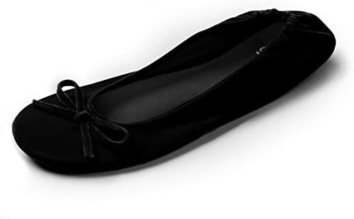 Velvet Foldable Flats for Women, Portable Ballet Shoes for Travel & Events - Image 3