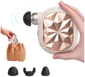 Mini Massage Gun, Diamond Design Massage Gun Deep Tissue for Pocket by Unknown
