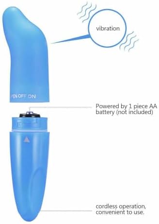 Big Deep Tissue Full Body Massager for Muscle Relief Back Neck Hand Foot Leg Arm Massage Powerful Handheld Tool for Women Muti Speeds (White Big and Blue Small Massager) - Image 6