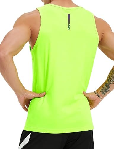 EZRUN Men's Quick Dry Workout Tank Top UPF 50+ Sweat-Wicking Gym Shirt - Image 5