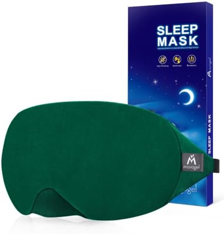 Mavogel Cotton Sleep Eye Mask, Breathable Light Blocking Sleep Mask by Mavogel
