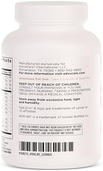 AdvoCare Nighttime Recovery Amino Acid and Herbal Supplement, 60 Caplets - Image 3