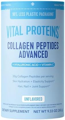 Vital Proteins Collagen Peptides Powder Advanced, Unflavored, 9.33oz by VitalProteins