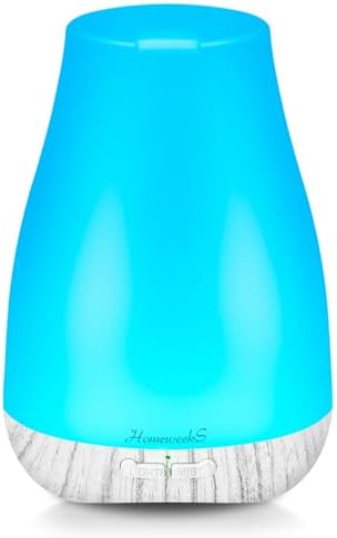 Homeweeks Essential Oil Diffuser for Room 100 ML 1 Pack by Homeweeks
