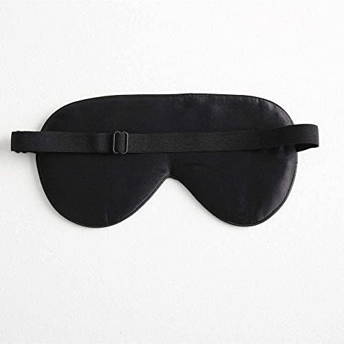 Tim & Tina Silk Sleep Mask for Women Men Comfortable Blindfold Eye Mask with Adjustable Strap for Travel Yoga Nap Shift Work (Green Flower) - Image 5