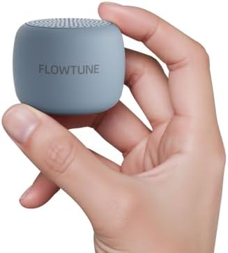FLOWTUNE Sound Machine White Noise Machine for Baby Adults, 18 Non-looping Sounds, Timer, Memory Function, Portable Sleep Sound Therapy Gift (Misty Blue) by FLOWTUNESoundWorld