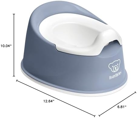 BabyBjörn Smart Potty, Deep Blue/White - Image 4