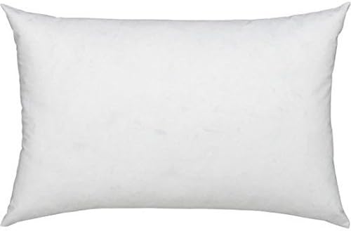 ComfyDown 16x24 Throw Pillow Insert, Down & Feather Fill, 100% Cotton Cover, Made in USA – Premium Soft Lumbar Decorative Pillow Form Sham Stuffer for Bed, Sofa & Couch - Image 3
