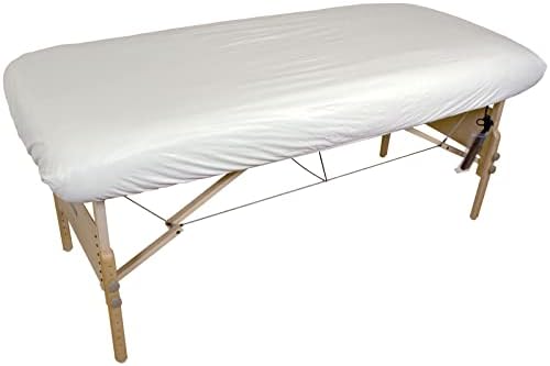Body Linen Protective Massage Table Cover - Reusable Massage Table Barrier with Wipe Clean Surface. Waterproof PUL Material, Machine Washable. Protect Table, Warmer and Pad by BodyLinen