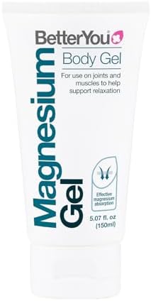 BetterYou Magnesium Gel - Relaxing Muscle Rub - Topical Magnesium for Effective Absorption - Tense Joint Support And Sore Muscle Relief - 5.07 oz by BetterYou