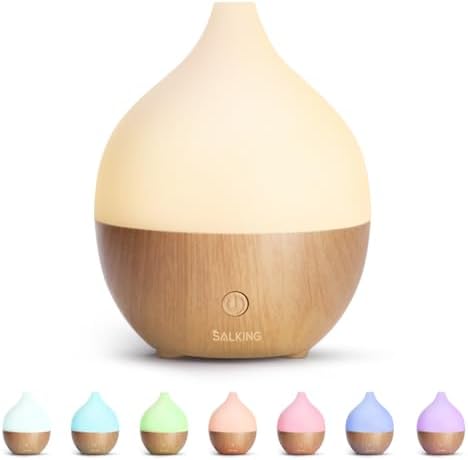 SALKING Essential Oil Diffuser for Home, 100ml Small Aromatherapy Diffuser by SALKING