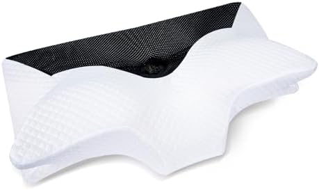 HOMCA Cervical Pillow, Ergonomic Memory Foam Neck Pillow for Pain Relief by HOMCA