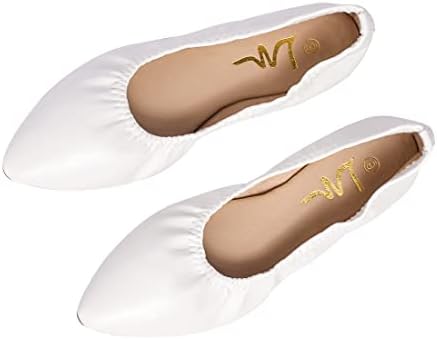 Women's Ballet Flat Slip On Flats - Classic Casual Dress Shoes, Foldable Portable Travel Ballet Walking Shoes - Image 7
