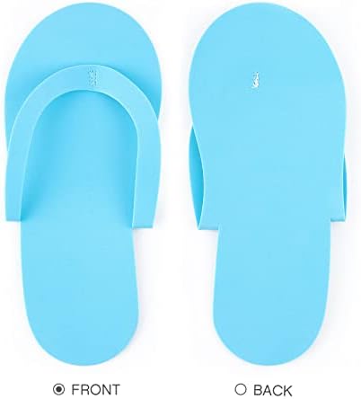 Geyoga 48 Pairs Disposable Flip Flops Pedicure, Colorful - Image 5
