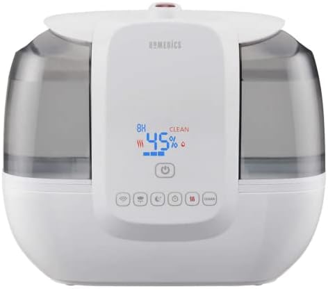 TotalComfort® Ultrasonic Humidifier with UV-C Technology and Remote Control by Homedics