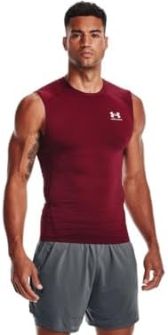 Under Armour Men's HeatGear Compression Sleeveless T-Shirt by UnderArmour