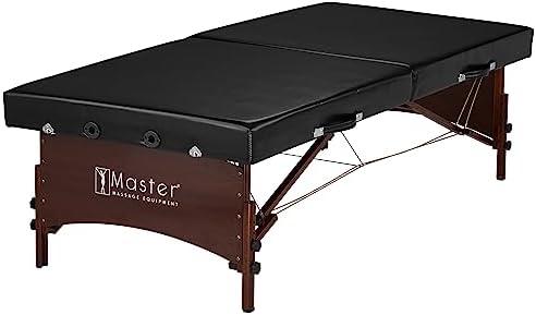 Master Massage Canoga Low Height Super Wide Wider Large Size Portable Massage Table, Yoga Exercise Bed, Thai Massage, Rehab Training Station Hub for Rehabilitation by MasterMassage