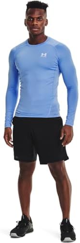 Under Armour Men's HeatGear Compression Long-Sleeve T-Shirt - Image 3